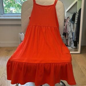 Beautiful orange dress from old never